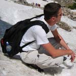 Shawn Hiking in 2005